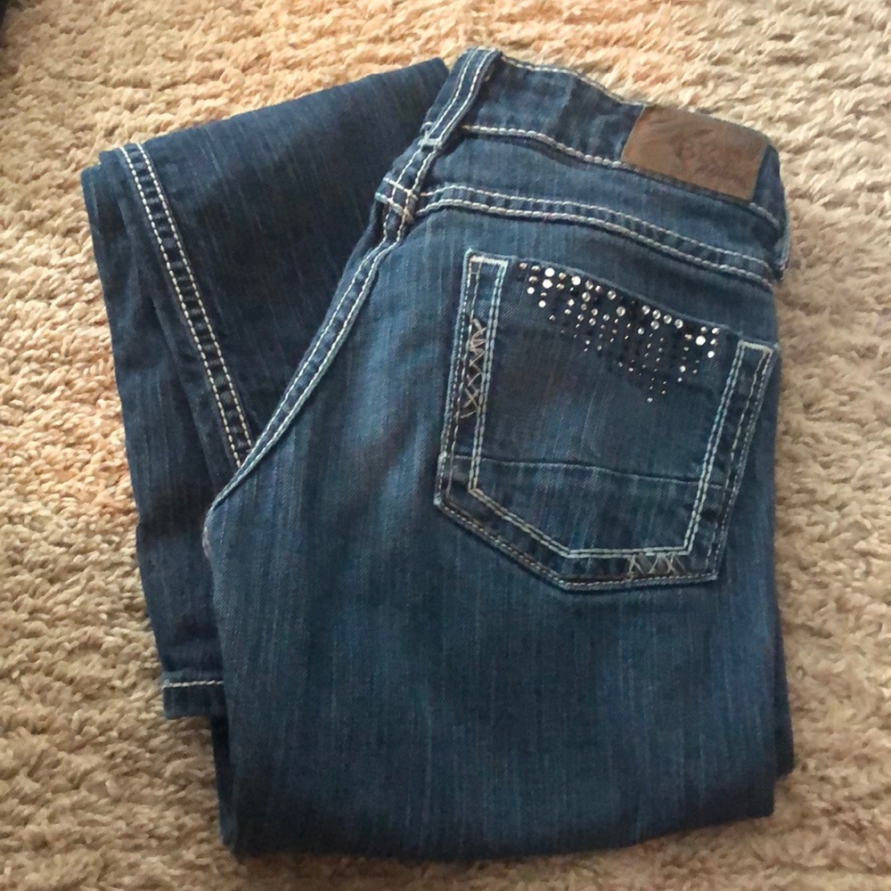 BKE -culture fit straight leg jeans